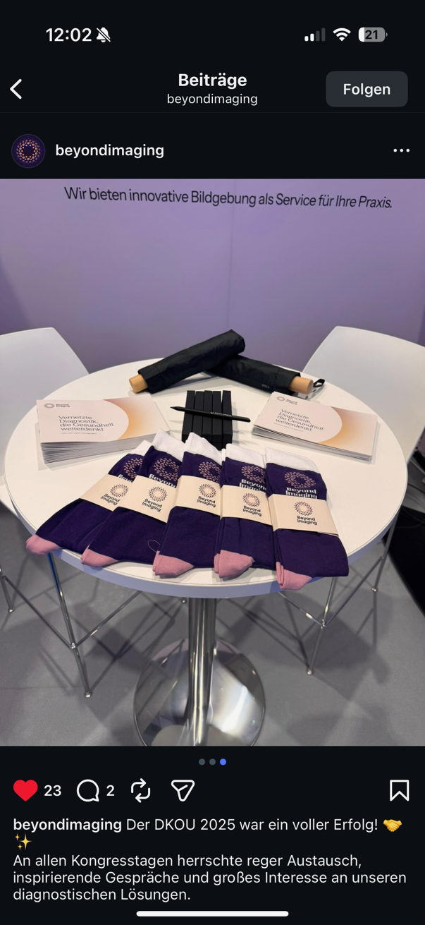 Socken als nachhaltiges Giveaway auf der Messe 2026
