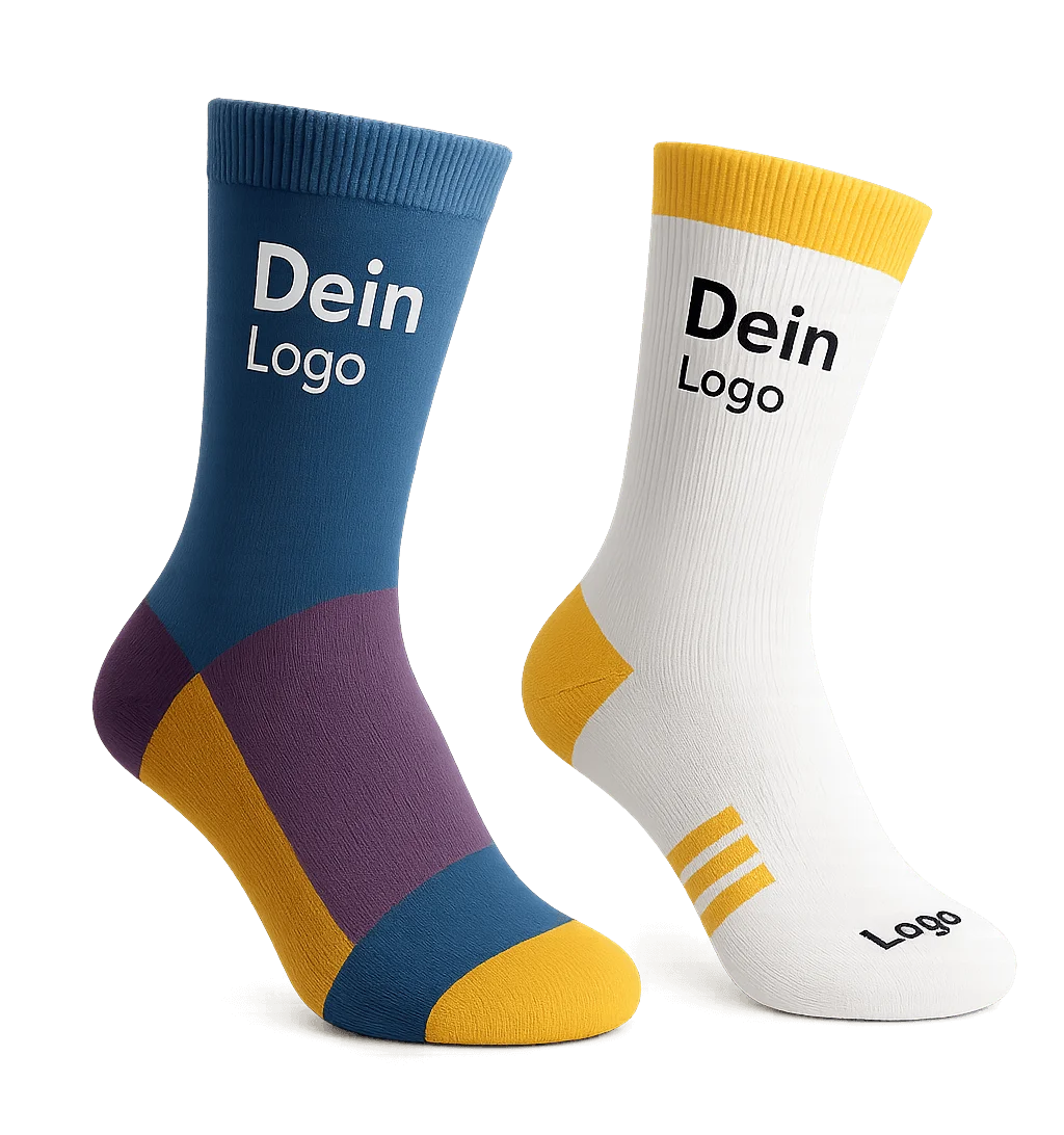 Klassische & Sportsocke mit Logo